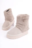 Muggo COZY Kürklü Kalın Taban Çocuk Kışlık Mini Bot - 2