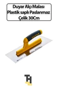 Duyar Alçı Malası Plastik Saplı Çelik 30 Cm thumbnail 1