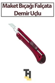 Maket Bıçağı Falçata Demir Uçlu - 1