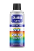 SWANSON WORKS Parlak Siyah Sprey Boya - Swanson Works 400ml, Yüksek Kaliteli Akrilik Esaslı thumbnail 1