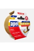 APEL Çift Taraflı Film Bant (halı Bandı) Askılı Karton 50mm X 25m Şeffaf - 1