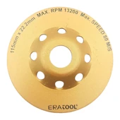 Fixonic Eratool ERA50365 115mm Turbo Sıra Elmas Yüzey Temizleme thumbnail 1