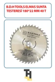 B.D.H. TOOLS Elmas Sunta Testeresi 180 Mm X 22 Mm 40 T Spiral Ağaç Sunta Kesme - 1