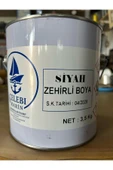 Spreycim ÇELEBİ MARİN SEZONLUK TEKNE ZEHİRLİ BOYASI SİYAH 3.5 KG thumbnail 1
