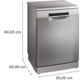 BOSCH SMS6EMI63T Bulaşık Makinesi 6 Programlı Paslanmaz Çelik - 4