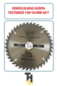 Venüs Elmas Sunta Testeresi 190 MmX 30 Mm 40 T Spiral Ağaç Sunta Kesme - 1