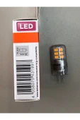 Osram 5 ADET G4 LED LAMBA 12V 2,2W=300 LÜMEN 2700 KELVİN SARI 15,000 SAAT 14mmX36mm thumbnail 3