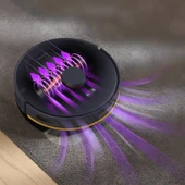 Philips HomeRun 2000 Serisi XU2100/10 Siyah Çöp İstasyonlu Akıllı Robot Süpürge - 3