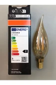 Osram 10 ADET 2,5W=22W=220 LÜMEN E14 RUSTİK KIVRIK LED BUJİ LAMBA thumbnail 4