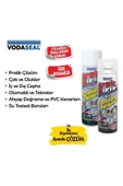Vodaseal Leak Fix Su Geçirmez Sızdırmaz Sızıntı Önleyici Kauçuk Kaplama Izolasyon Beyaz Sprey 200 ML - 4