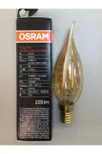 Osram 10 ADET 2,5W=22W=220 LÜMEN E14 RUSTİK KIVRIK LED BUJİ LAMBA thumbnail 3