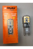 Osaka 3 ADET OSAKA DİMMER UYUMLU G9 LED  220V 3W  200 LÜMEN 3000KELVİN SARI thumbnail 1