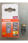 Osram 10 ADET G4 LED LAMBA 12V 1,5W=200 LÜMEN 2700 KELVİN SARI 15,000 SAAT 12mmX33mm thumbnail 4