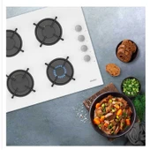 Simfer 9 Fonksiyon QS Dijital Beyaz Ankastre Set (8209 Fırın + 3507 Ocak + 8704 Davlumbaz) thumbnail 4