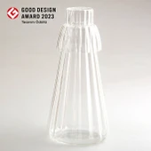 Jumbo Bloom Şeffaf Başucu Sürahisi thumbnail 1