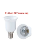 E 14 Den E27  Ye Dönüştürücü Beyaz Işık E14 Led Ampul 0 - 250 Watt Yok Beyaz - 1