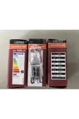 Ligtex 3 ADET G9 HALOJEN LAMBA 220V 40W= 640 LÜMEN ŞEFFAF - 2