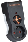 Tunçmatik Gkcx Tsk5079 Akım Koruyucu Prizler, Siyah, 1'Li 525 Joule New Desng 1017785 - 1