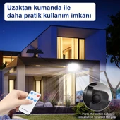 Greentech Güneş Enerjili, Hareket Sensörlü, 228 Boncuk LED Aydınlatma / GT-SL33 thumbnail 5