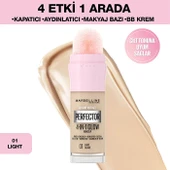 Maybelline New York Instant Perfector Glow 4 Etki 1 Arada Fondöten 01 Light 20 ml thumbnail 2