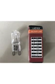Ligtex G9  HALOJEN LAMBA   220V 40W= 640 LÜMEN ŞEFFAF - 1