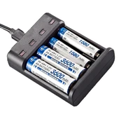 Greentech Pil Şarj Cihazı (Dört Yuvalı) - 1.2V Ni-Mh / Ni-Cd Aa / Aaa / GT-BC07 thumbnail 8