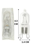 Osram Halopin Pro 35W (40W) 2800K (Sarı Işık) G9 Duylu Halojen Ampul (4 Adet) thumbnail 5