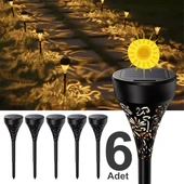 Greentech Güneş Enerjili Bahçe / Çim Aydınlatma 6 Adet / GT-SL17N thumbnail 1