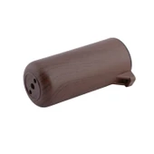 (4 Adet) Plastik Terra Kubik Kestane Kahvesi 15 cm Mobilya Kanepe Koltuk Baza Yükseltme Ayak Ayağı thumbnail 7