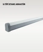 72W U Tipi Etanj Armatür 6500K Beyaz Işık - IP65 thumbnail 3