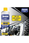 Spreycim Swanson Works SW-60 Çok Amaçlı Makine Tabanca ve Tüfek İçin Etkili Makine Yağlama Spreyi 400 ML - 4