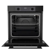 QEP63CS New Fryart Siyah Ankastre Fırın (0+7 KONUM) thumbnail 4