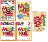 Kurmay Elt More and More 2.Sınıf Practice Book+Work Book +Craft Book+Readers+Skılls Book (5 li Set) - 1