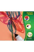 10 Ultra Clean Washable Markers- Amerikan-nontoxic- 10 Yıkanabilir Kalın Uçlu Keçeli Boya Kalemi thumbnail 4
