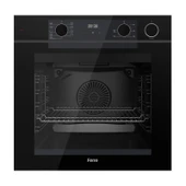 QEP64CS New Steamart&Fryart Serisi Buharlı Siyah Ankastre Fırın (0+9 Fonksiyon) thumbnail 1