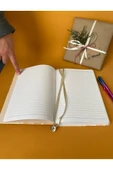 Desenli A5 Çizgili Defter – Sert Kapaklı 96 Yaprak Hediyelik Defter - 6