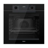 QEP63CS New Fryart Siyah Ankastre Fırın (0+7 KONUM) thumbnail 1