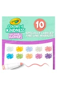Colors of Kindness - Fine Line- 10 Washable Markers- Amerikan-nontoxic- 10 Yıkanabilir Boya Kalemi thumbnail 6