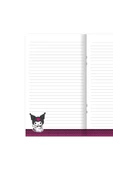 Lisanslı Kuromi A4 80 Yaprak Çizgili Karton Kapak Spiralli Defter - 2