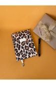 Leopar Desenli A5 Çizgili Defter – Sert Kapaklı 96 Yaprak - 1