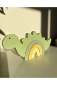 Ahşap Yeşil Dinazor Puzzle Oyuncak, Ahşap Oyuncak Dinazor - 3