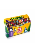 96 Colourful Crayons- Amerikan-Nontoxic- 96 Renk Mum Boya Seti- Kalemtıraşlı thumbnail 2
