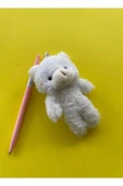Kawaii Ayıcık Figürlü 0.7 Uçlu Versatil Kalem | Sevimli Peluş Anahtarlıklı Okul Yazı Kalemi - 2