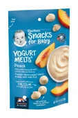 Yogurt Melts Peach, Şeftali, 8+ Months, 8 ay sonrası, 1 oz (28 g) thumbnail 1