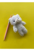 Kawaii Ayıcık Figürlü 0.7 Uçlu Versatil Kalem | Sevimli Peluş Anahtarlıklı Okul Yazı Kalemi - 1
