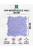Tekstilnet Peluş Kreş Halısı Anaokulu Puzzle Halı Japon Halı 50x50 - 8