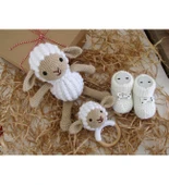 YENİ DOĞAN, KIZ BEBEK , ORGANİK DOĞUM HEDİYE KUTUSU - 1