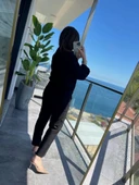 MDB Kadın Uzun Kollu önden Fermuarlı Modal Ceket Ve Pantolon Ikili Takım thumbnail 4