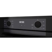 QEP63CS New Fryart Siyah Ankastre Fırın (0+7 KONUM) thumbnail 3