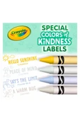 24 Colors of Kindness Crayons- Amerikan-Nontoxic- 24 Renk Mum Boya Seti thumbnail 5